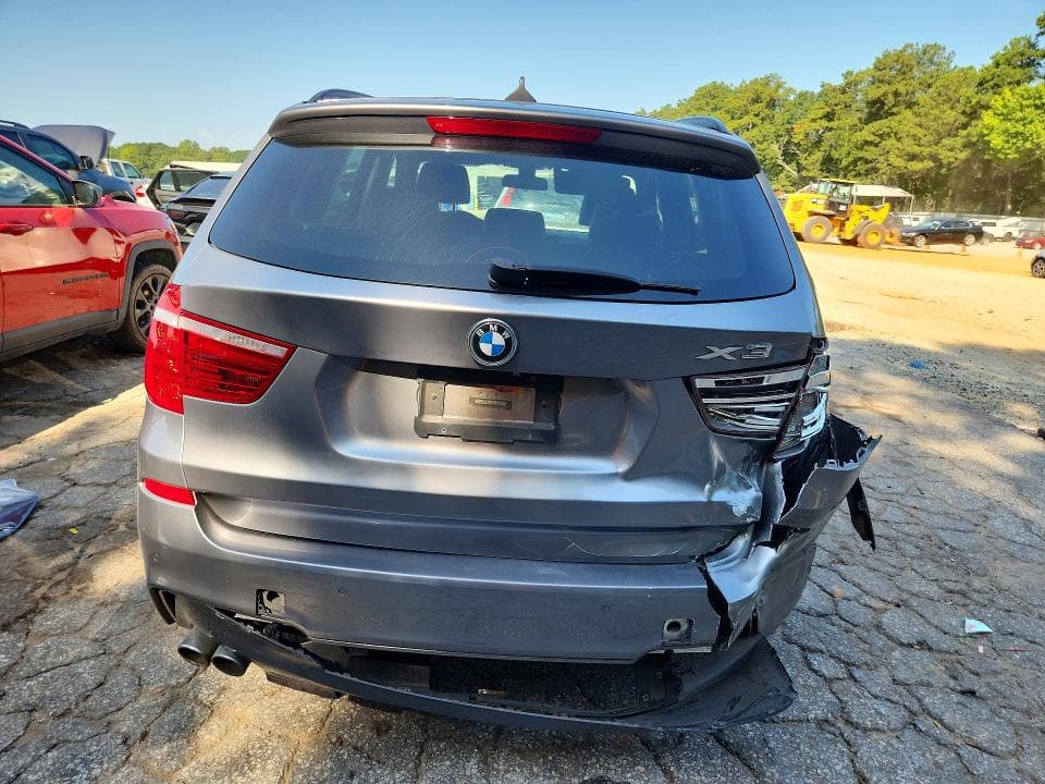 2017 BMW X3 SDRIVE28I 6