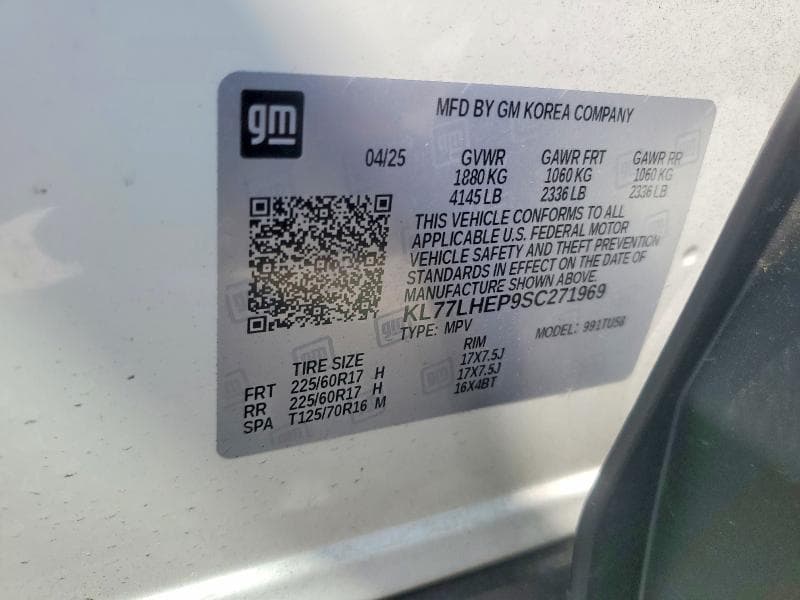 2025 CHEVROLET TRAX 1LT 13