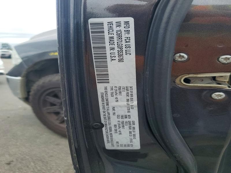 2023 RAM 1500 CLASSIC SLT 12