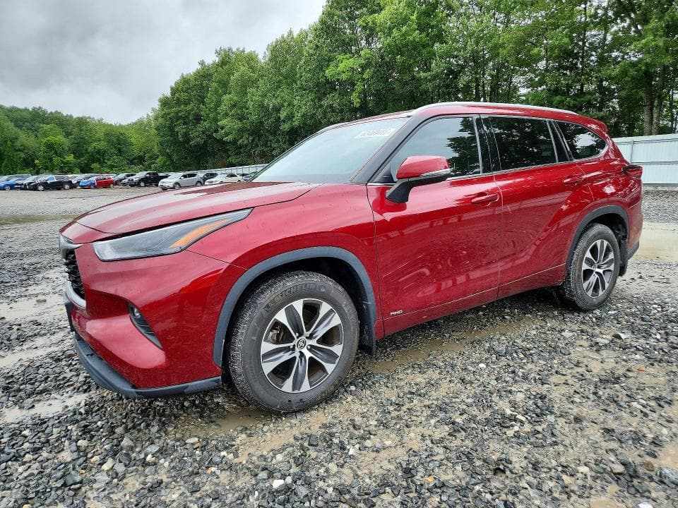 2022 TOYOTA HIGHLANDER HYBRID XLE - 1