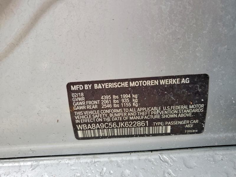2018 BMW 320 I 12
