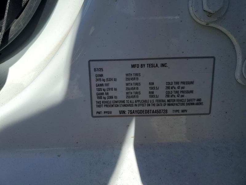 2026 TESLA MODEL Y 13
