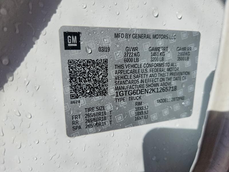 2019 GMC CANYON SLT 12