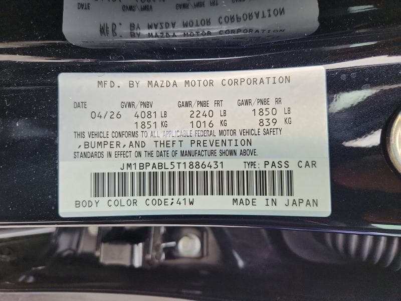2026 MAZDA 3 SELECT SPORT 13