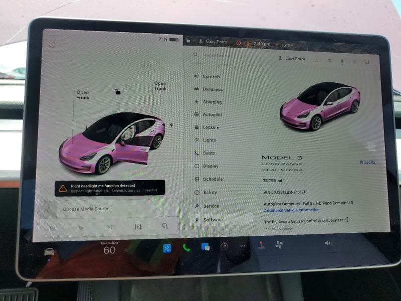 2022 TESLA MODEL 3 9