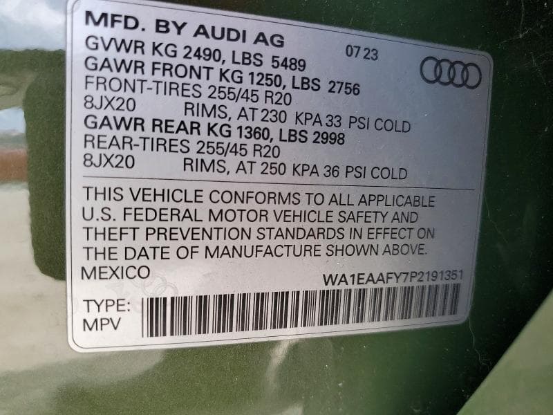 2023 AUDI Q5 PREMIUM PLUS 45 13
