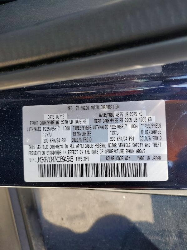 2019 MAZDA CX-5 TOURING 13