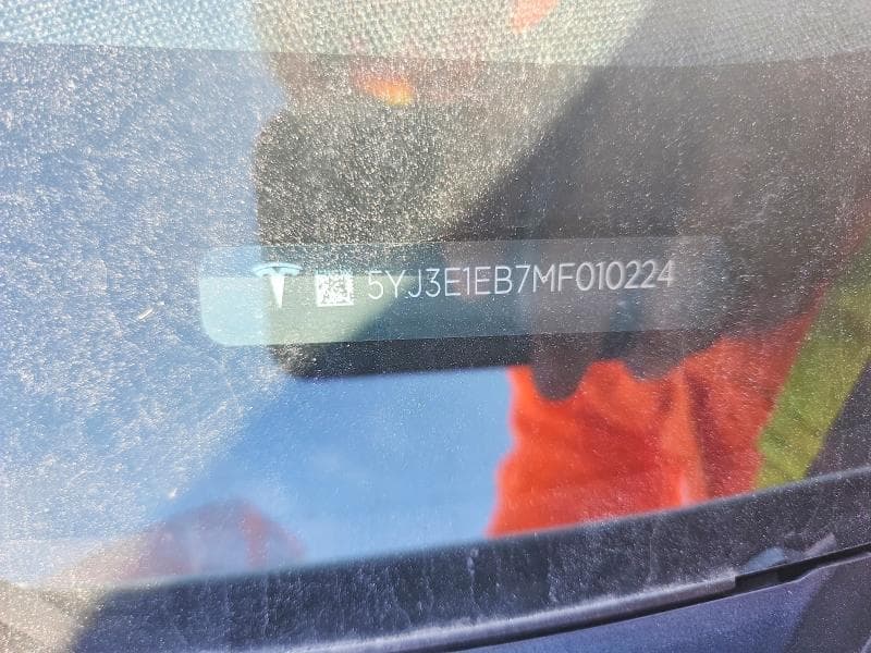 2021 TESLA MODEL 3 12