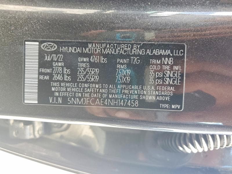 2022 HYUNDAI TUCSON SEL 13