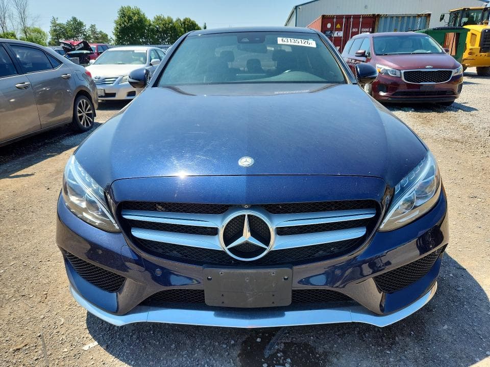 2017 MERCEDES-BENZ C 300 4MATIC 300 4MATIC 5