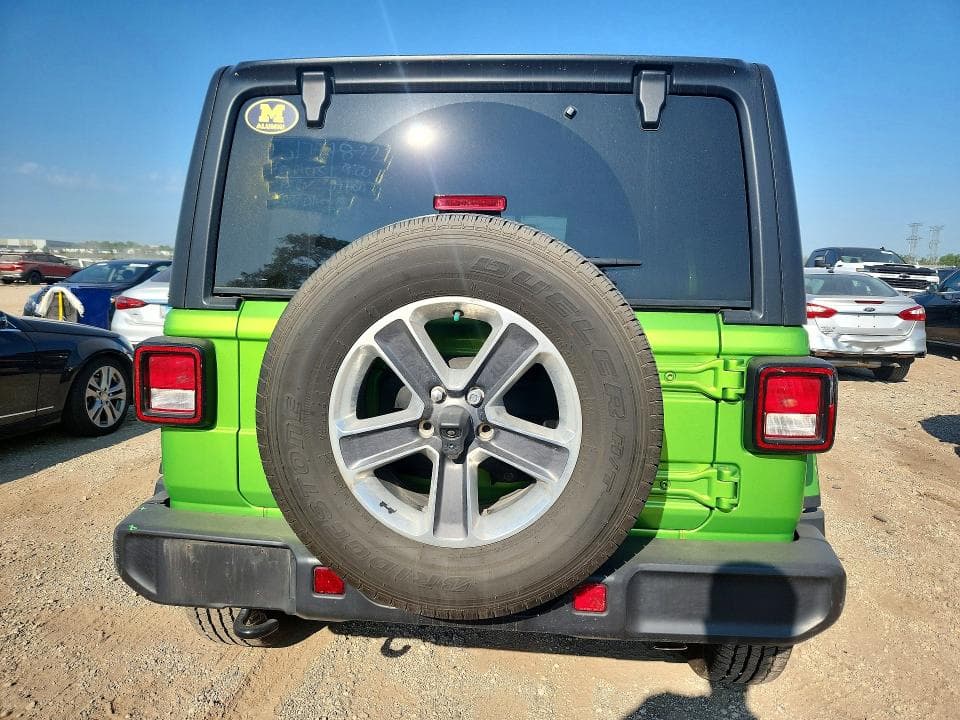 2018 JEEP WRANGLER UNLIMITED SAHARA 6