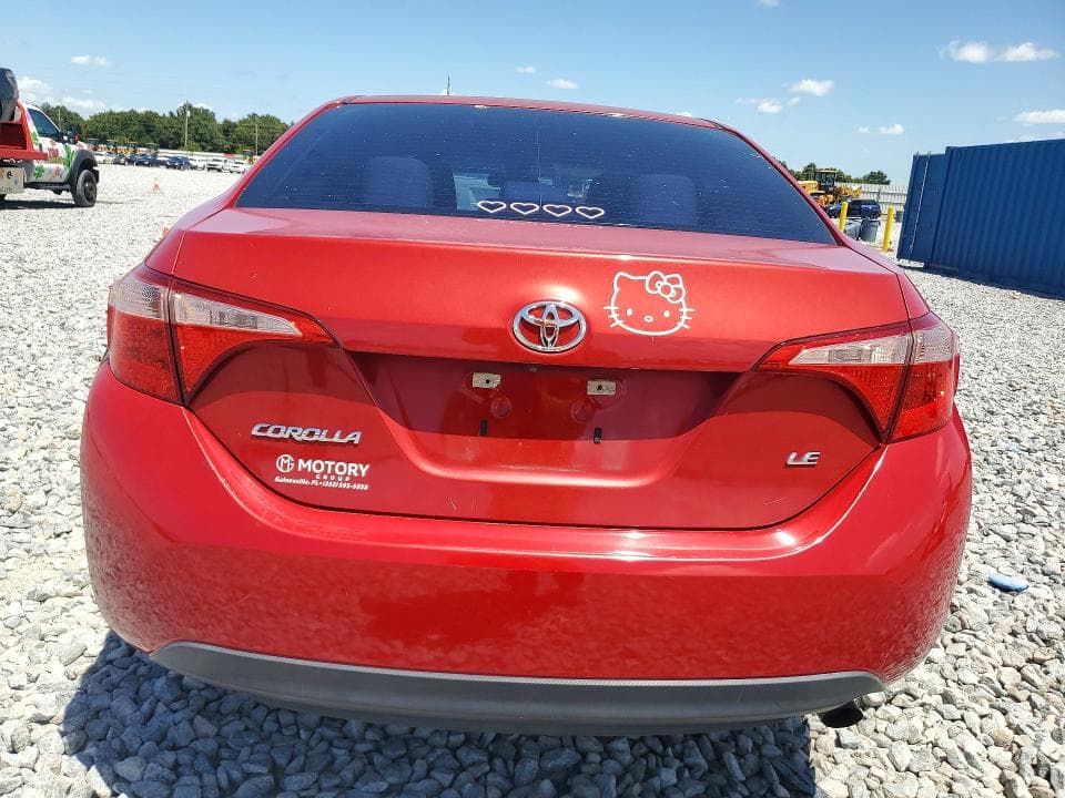 2018 TOYOTA COROLLA LE 6
