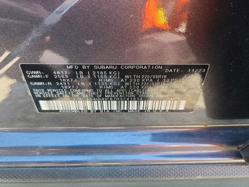 2024 SUBARU CROSSTREK SPORT 13