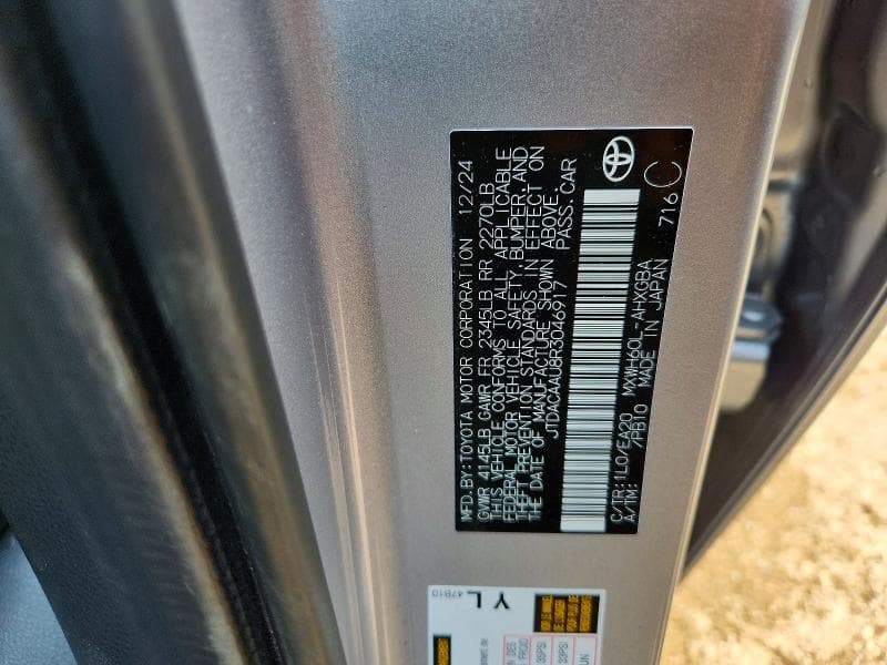2024 TOYOTA PRIUS XLE 12