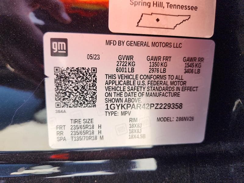 2023 CADILLAC XT6 LUXURY 12