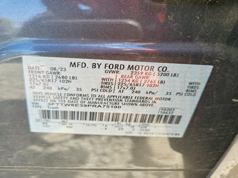 2023 FORD MAVERICK XL 12