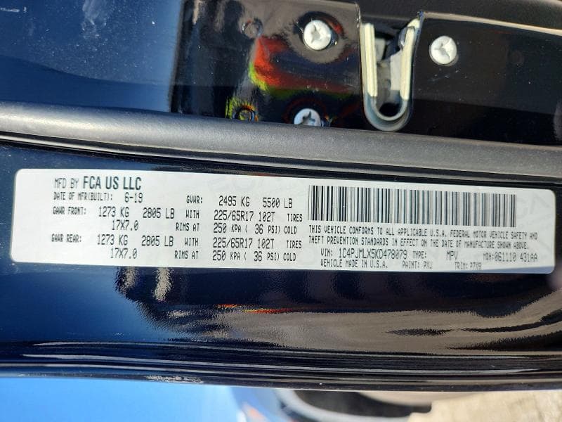 2019 JEEP CHEROKEE LATITUDE PLUS 13