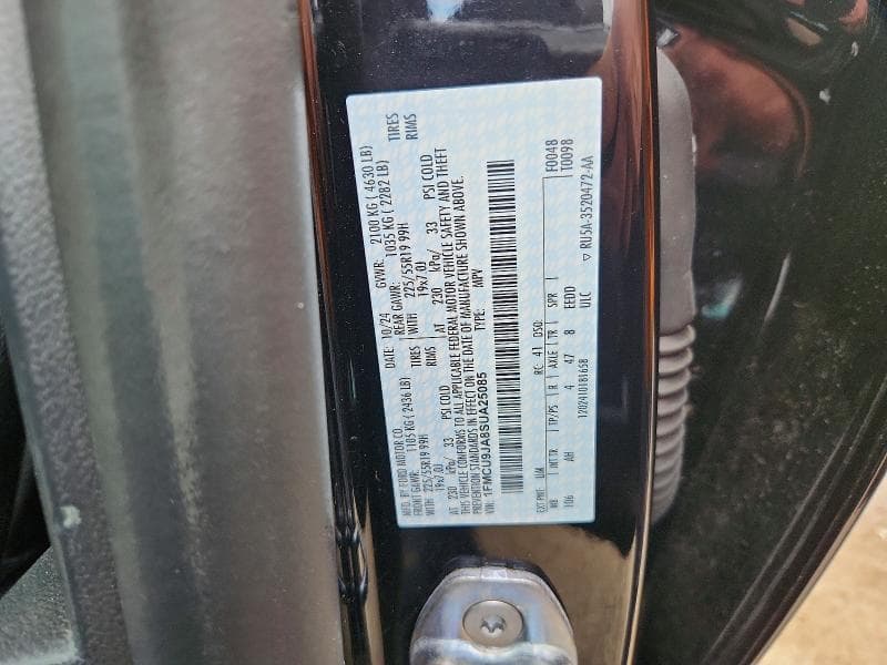 2025 FORD ESCAPE PLATINUM 12