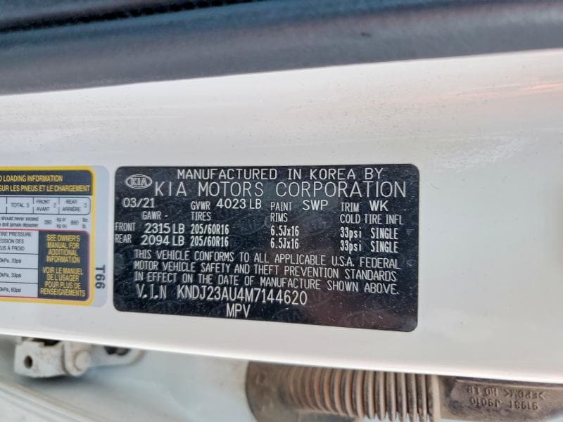 2021 KIA SOUL LX 12