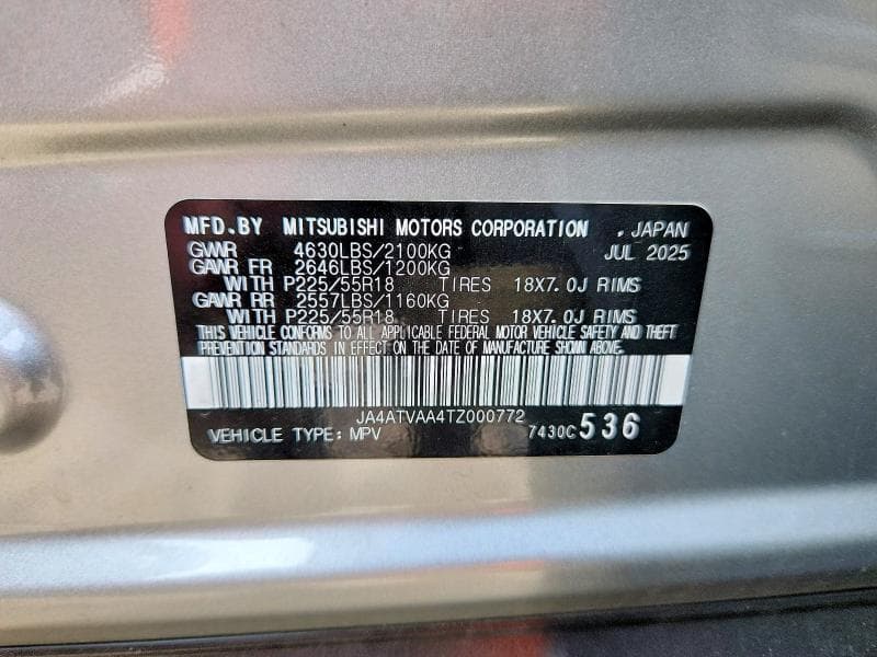 2026 MITSUBISHI ECLIPSE CROSS LE 14
