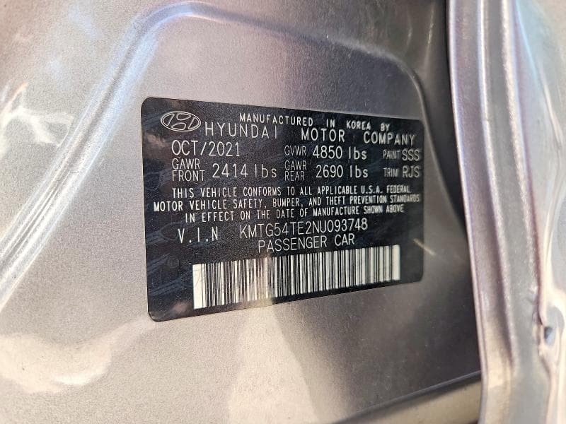2022 GENESIS G70 3.3T STANDARD 12
