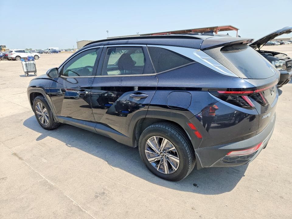 2022 HYUNDAI TUCSON BLUE 2