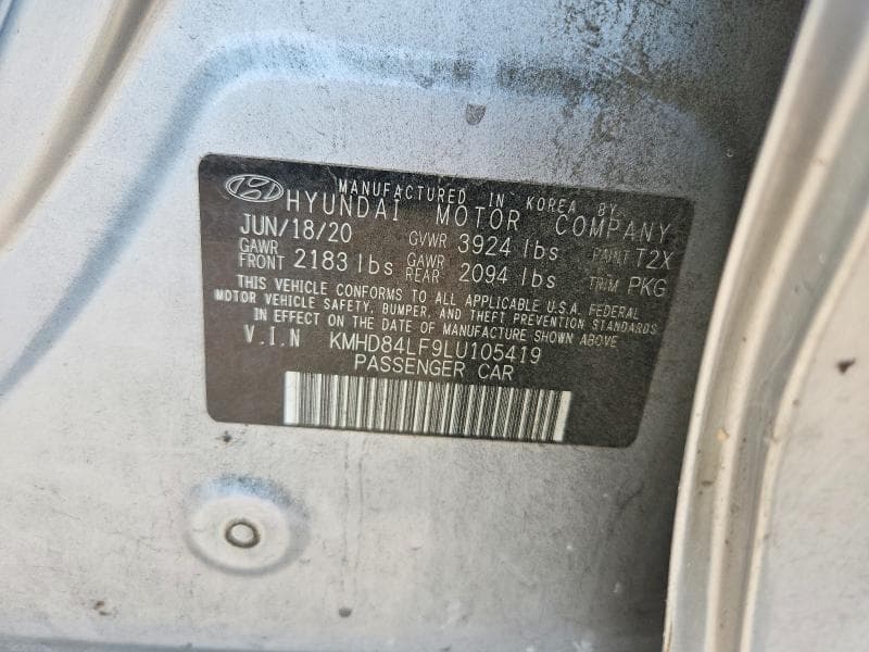 2020 HYUNDAI ELANTRA SEL 13