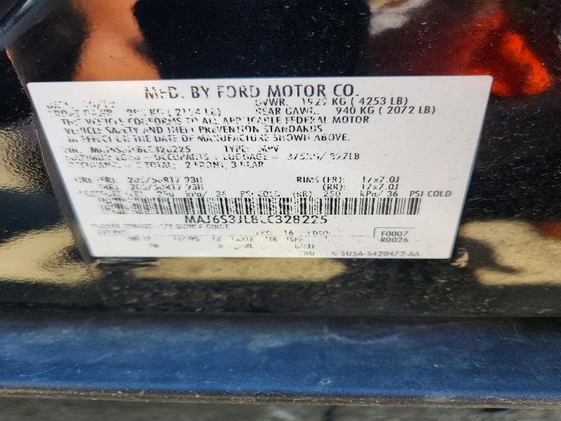 2020 FORD ECOSPORT SES 13