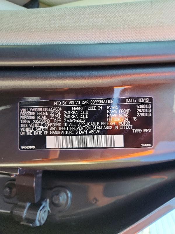 2019 VOLVO XC60 T5 INSCRIPTION 13