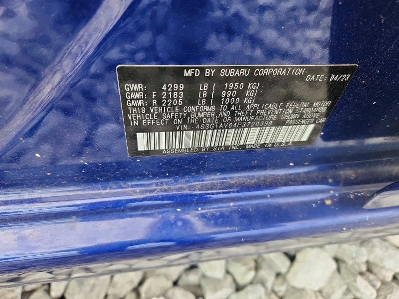 2023 SUBARU IMPREZA PREMIUM 12