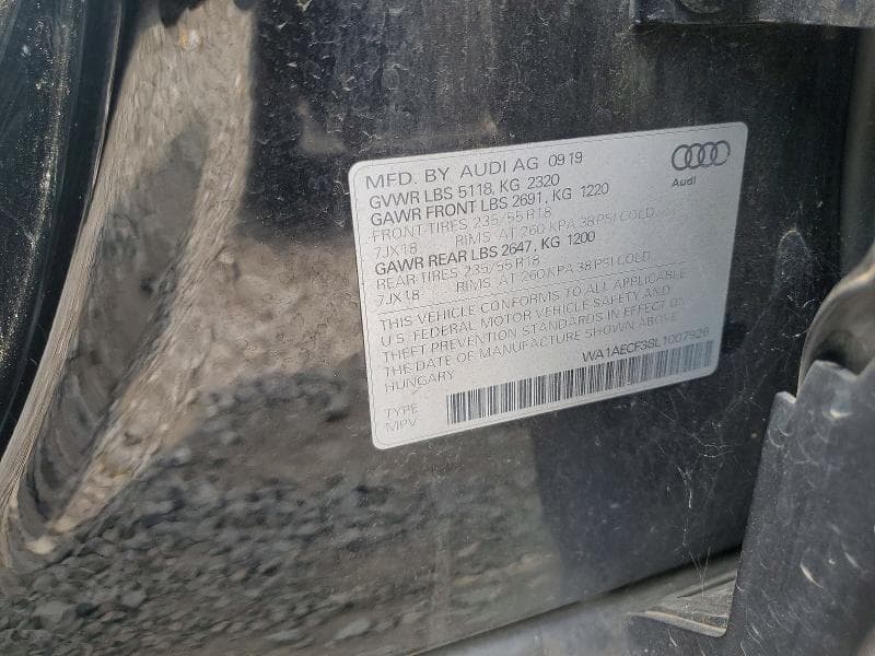 2020 AUDI Q3 PREMIUM 13