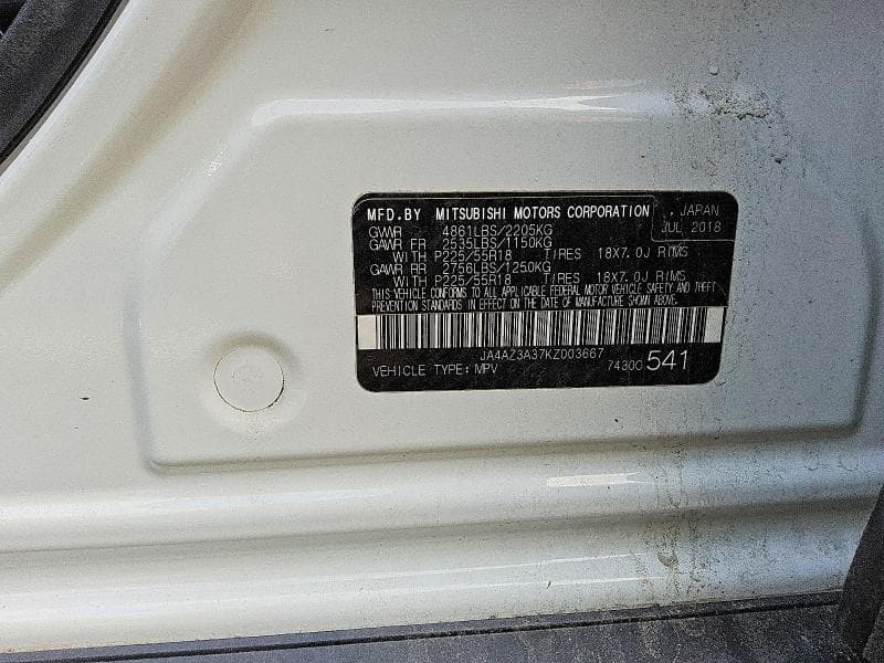2019 MITSUBISHI OUTLANDER SE 13