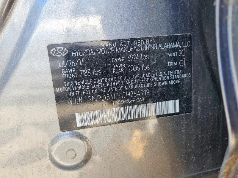 2018 HYUNDAI ELANTRA VALUE EDITION 12