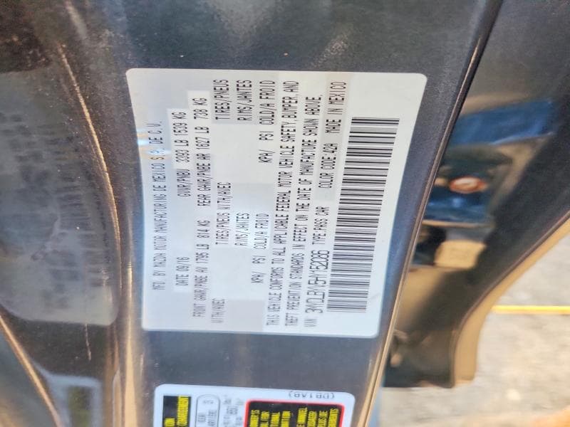 2017 TOYOTA YARIS IA BASE 12