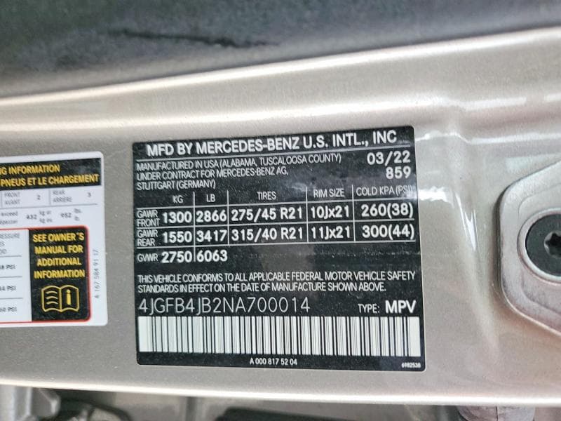 2022 MERCEDES-BENZ GLE 350 13