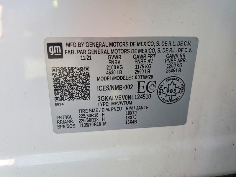 2022 GMC TERRAIN SLT 14