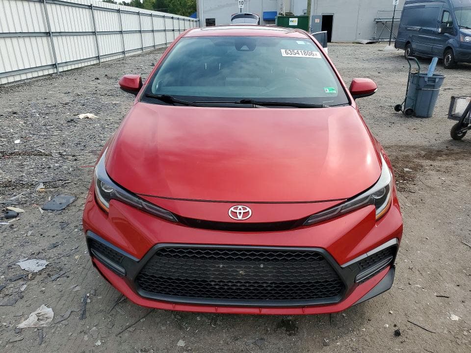 2020 TOYOTA COROLLA XSE 5
