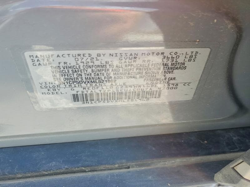 2021 NISSAN KICKS SR 13