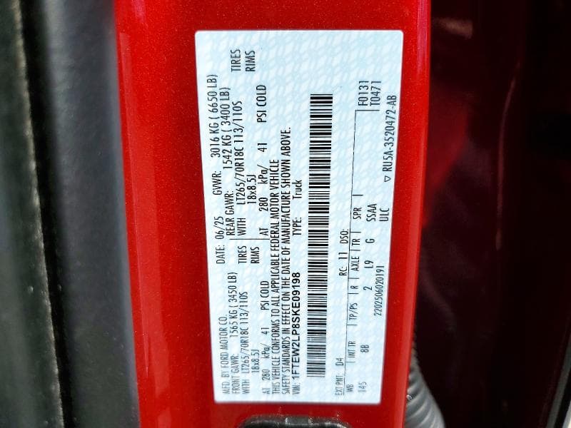 2025 FORD F150 STX 12