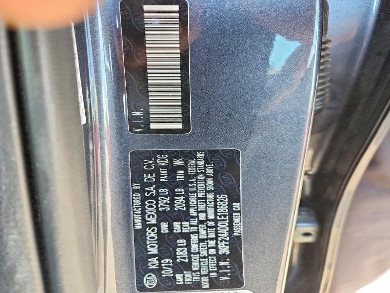 2020 KIA FORTE LXS 13