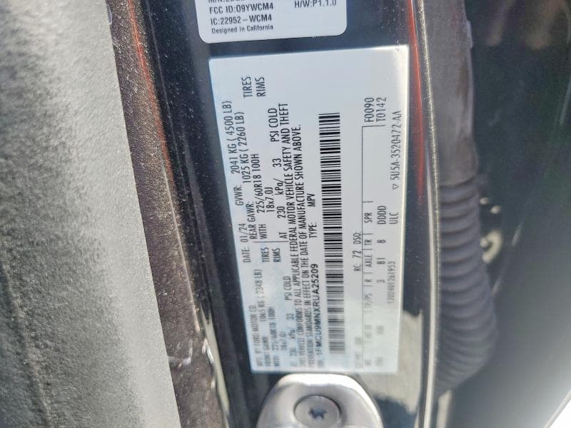 2024 FORD ESCAPE ST LINE 13