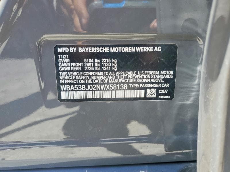 2022 BMW 540 I 12
