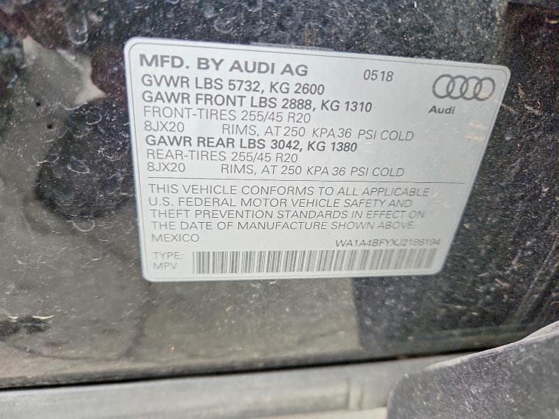 2018 AUDI SQ5 PREMIUM PLUS 13