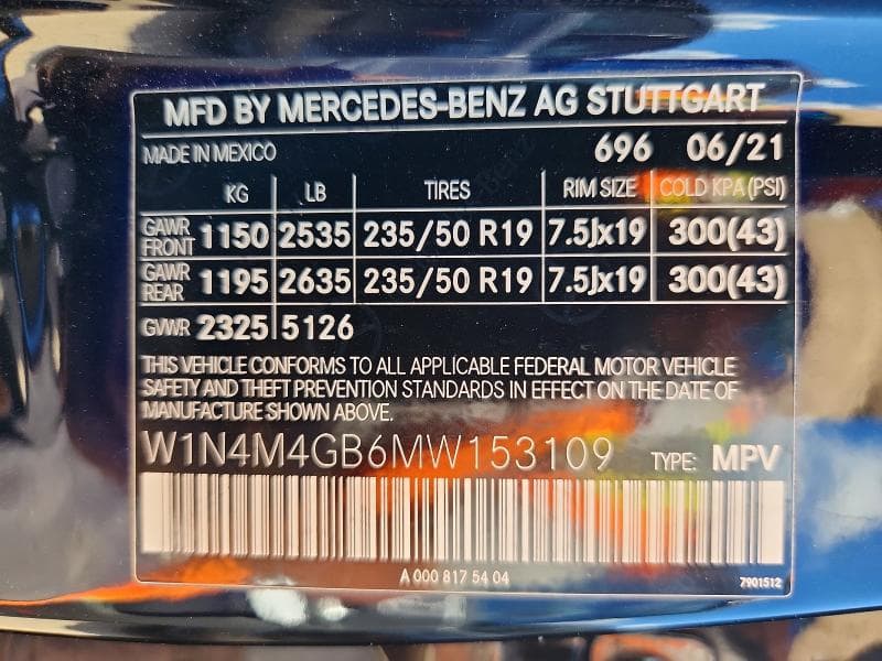 2021 MERCEDES-BENZ GLB 250 14