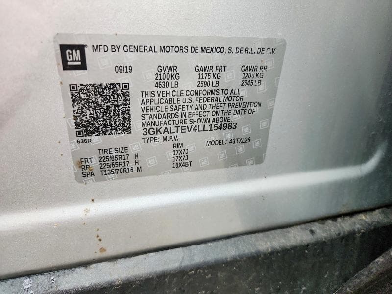 2020 GMC TERRAIN SLE 14