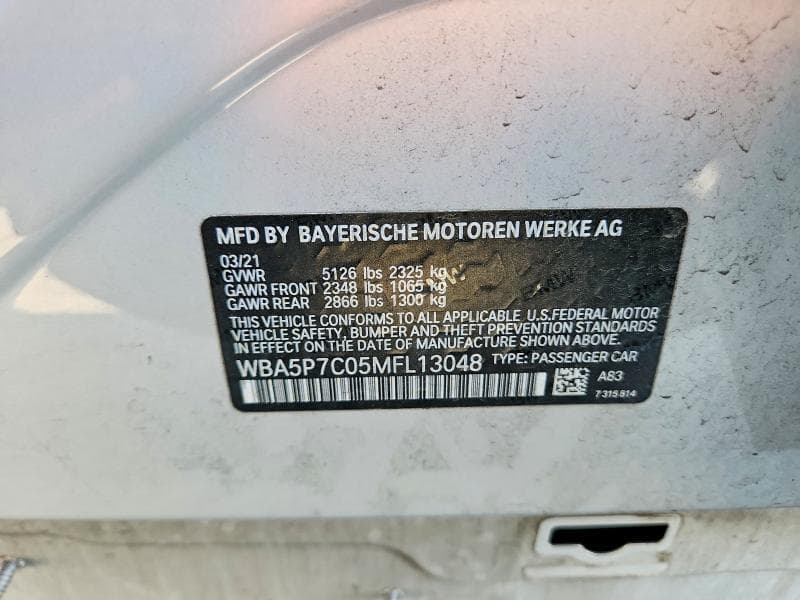 2021 BMW 330E 13
