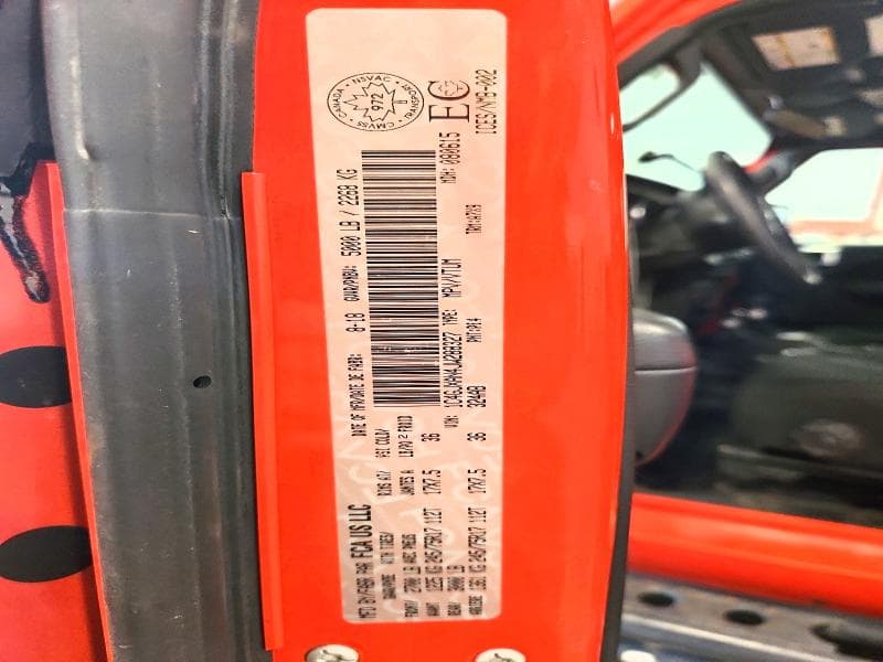 2018 JEEP WRANGLER SPORT 12
