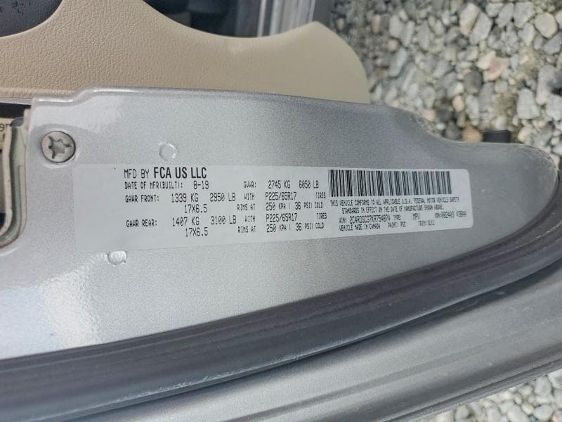 2019 DODGE GRAND CARAVAN SXT 14