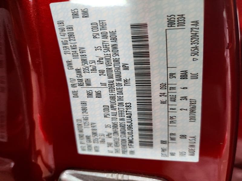 2018 FORD ESCAPE TITANIUM 13