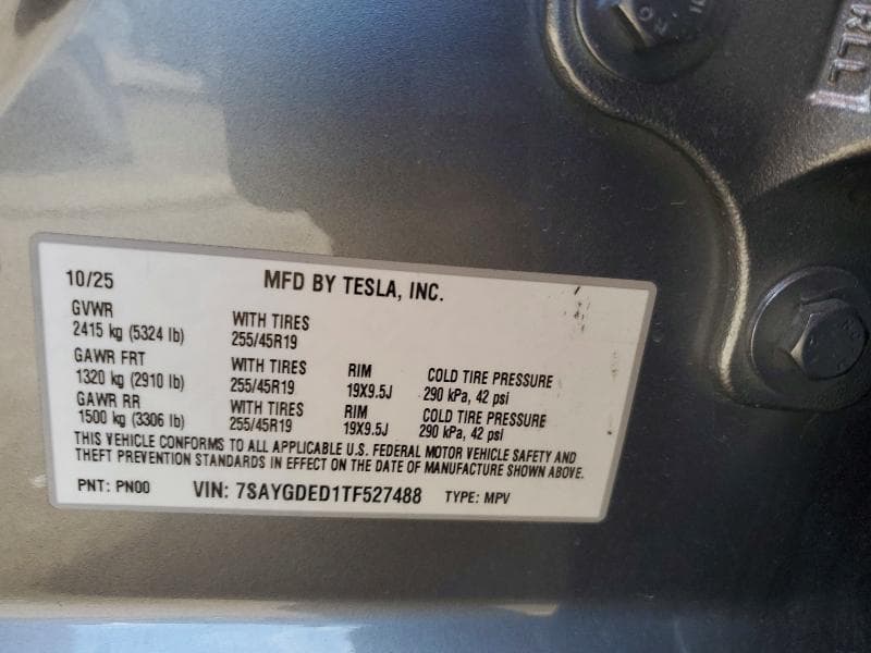 2026 TESLA MODEL Y 13